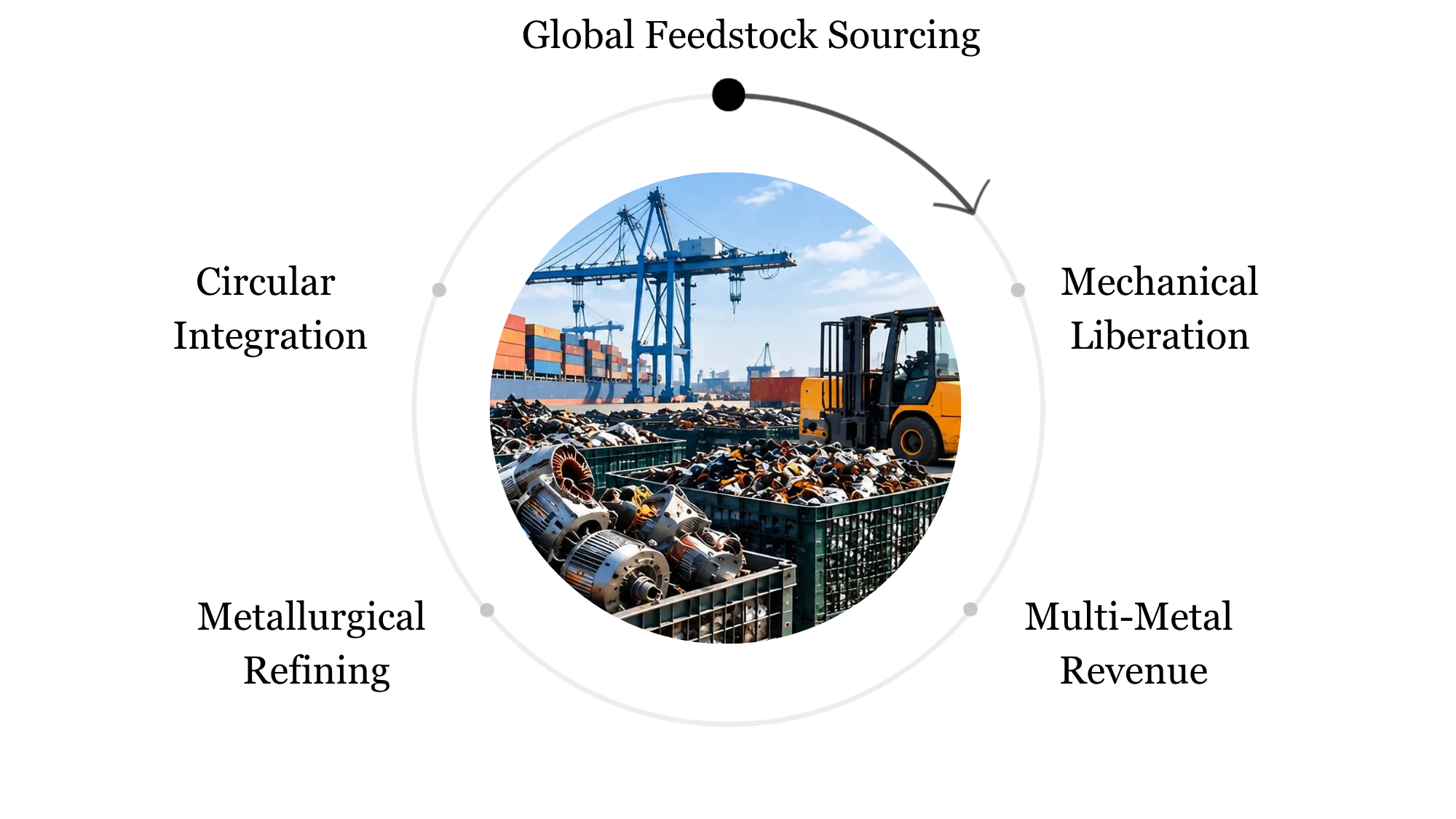 Global feedstock sourcing and logistics management
